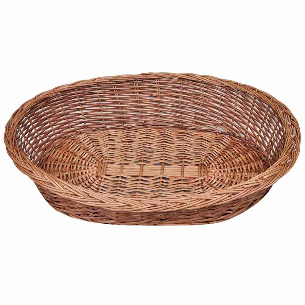 Hondenmand/huisdierenbed 90 cm natuurlijk wilgen