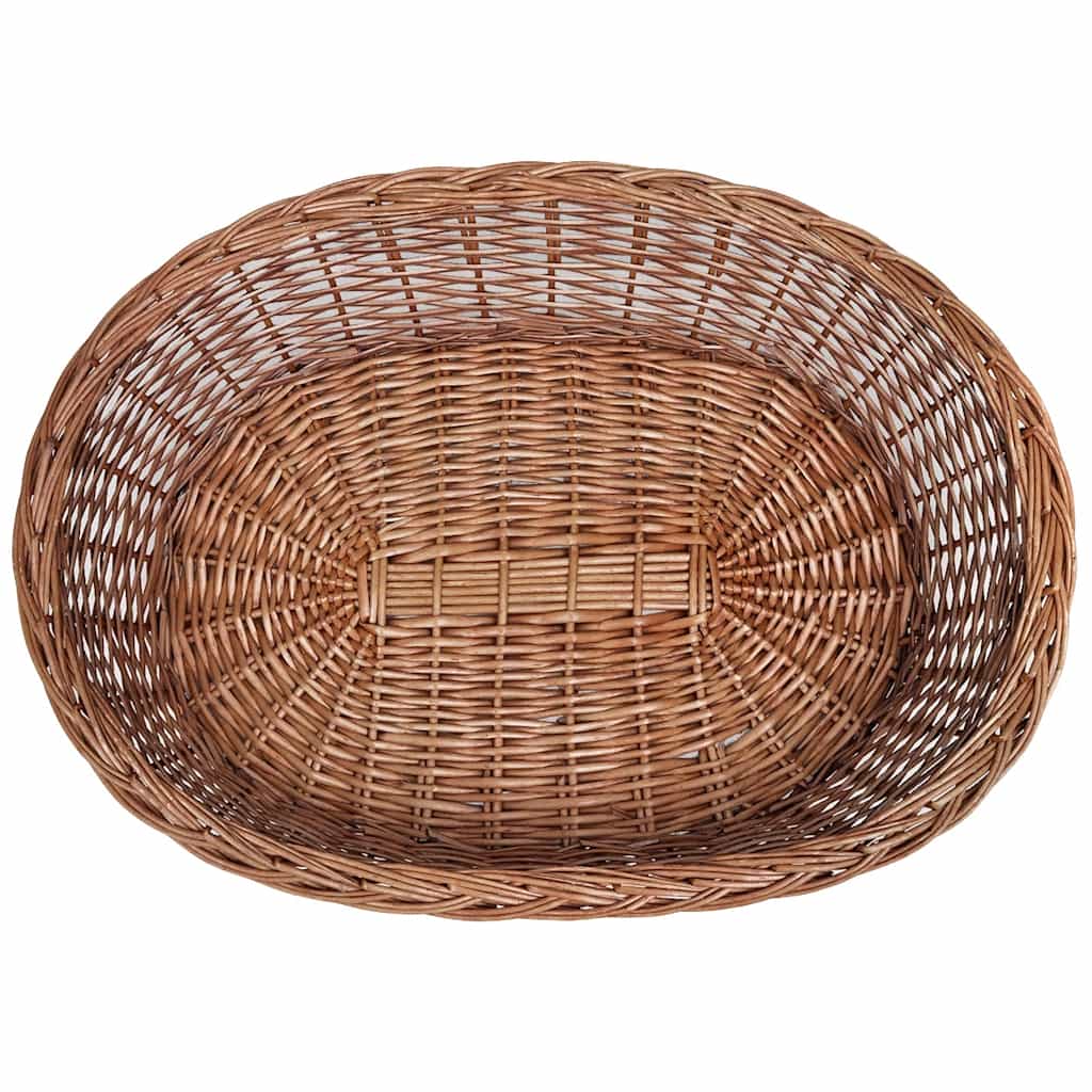 Hondenmand/huisdierenbed 90 cm natuurlijk wilgen