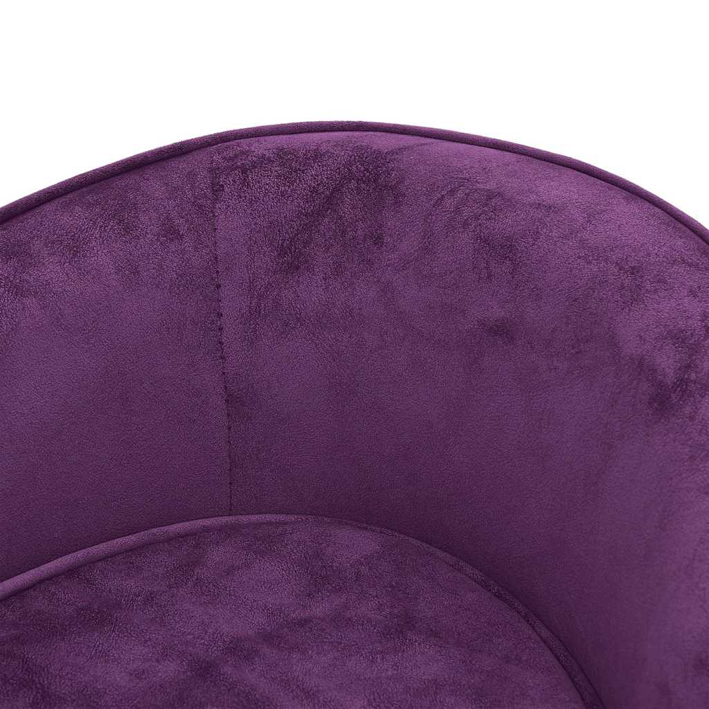Hondenbank 69x49x40 cm pluche en kunstleer bordeauxrood