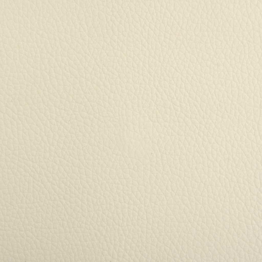 Hondenmand 70x45x30 cm kunstleer crèmekleurig