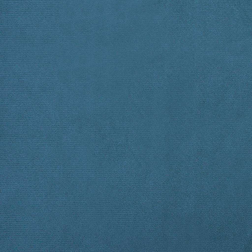 Hondenmand 70x48x22 cm fluweel blauw
