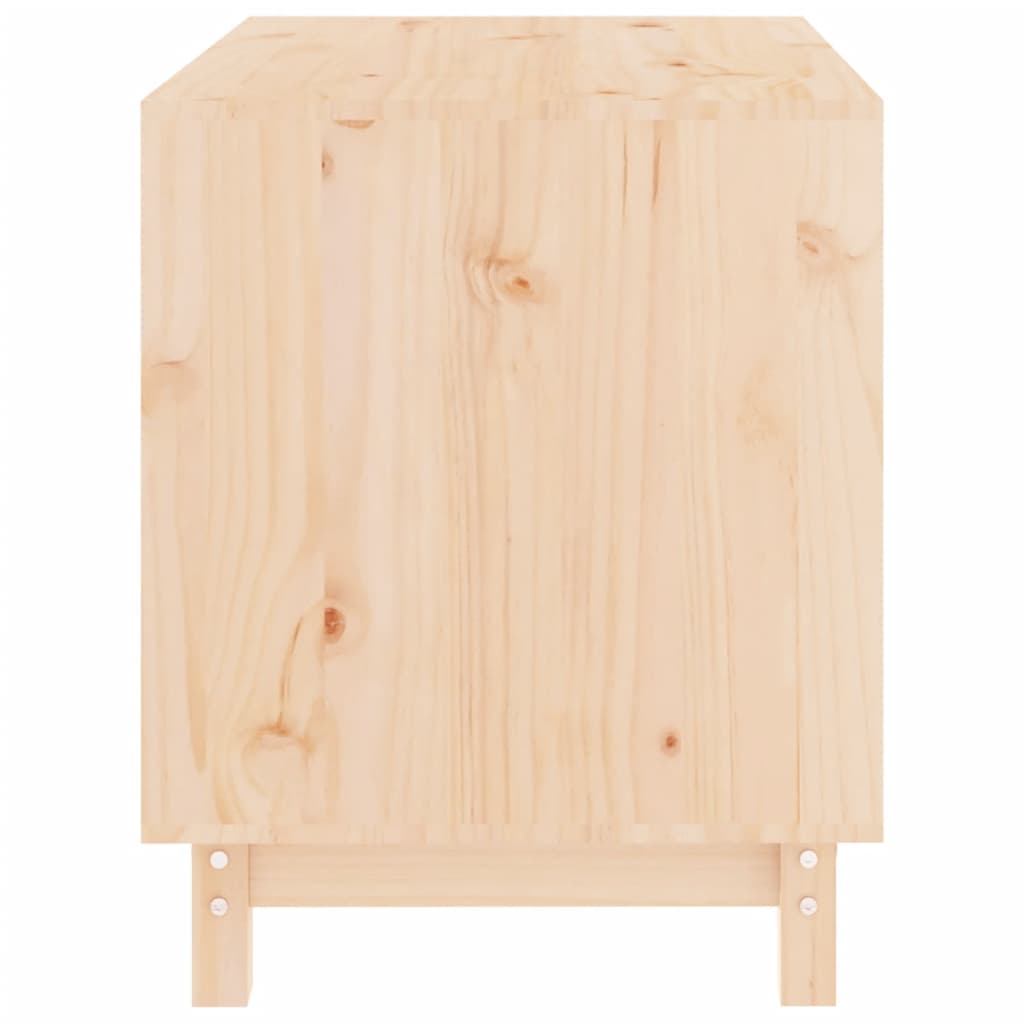 Hondenhok 70x50x62 cm massief grenenhout