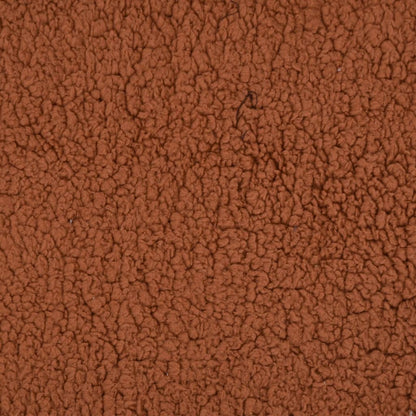 Hondenbed ergonomisch linnen-look 60x42 cm fleece bruin
