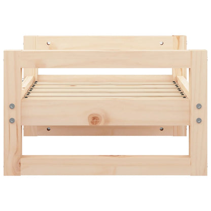 Hondenmand 55,5x45,5x28 cm massief grenenhout