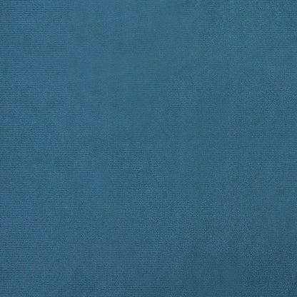 Hondenmand 95x55x30 cm fluweel blauw