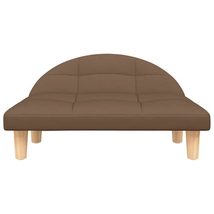 Hondenmand 70x52x30 cm stof bruin