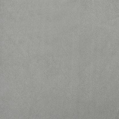 Hondenmand 70x52x30 cm fluweel lichtgrijs