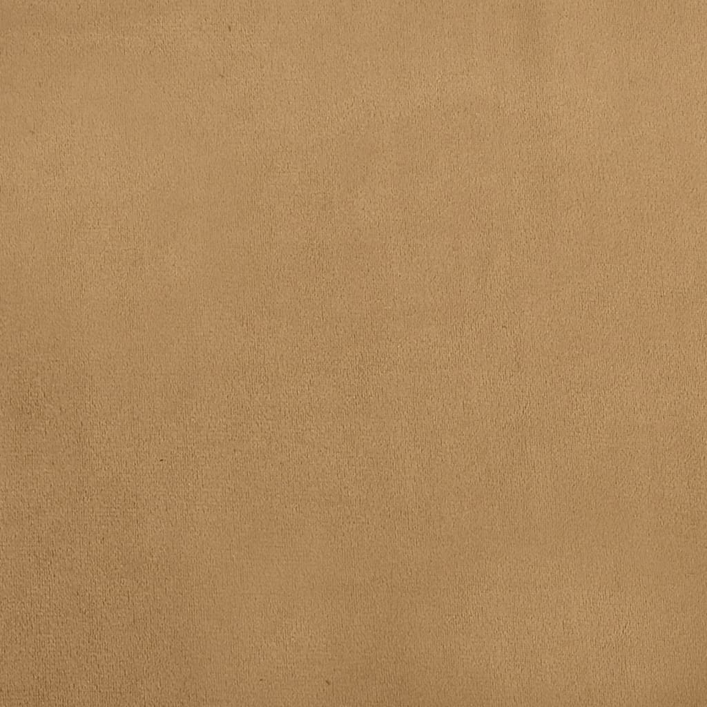 Hondenmand 70x40x24 cm fluweel bruin