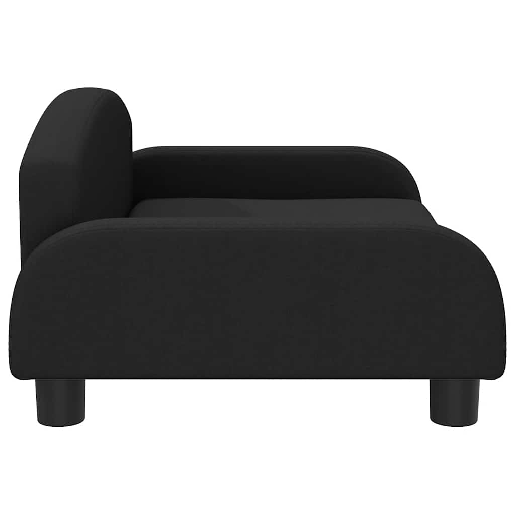Hondenmand 70x45x30 cm stof zwart