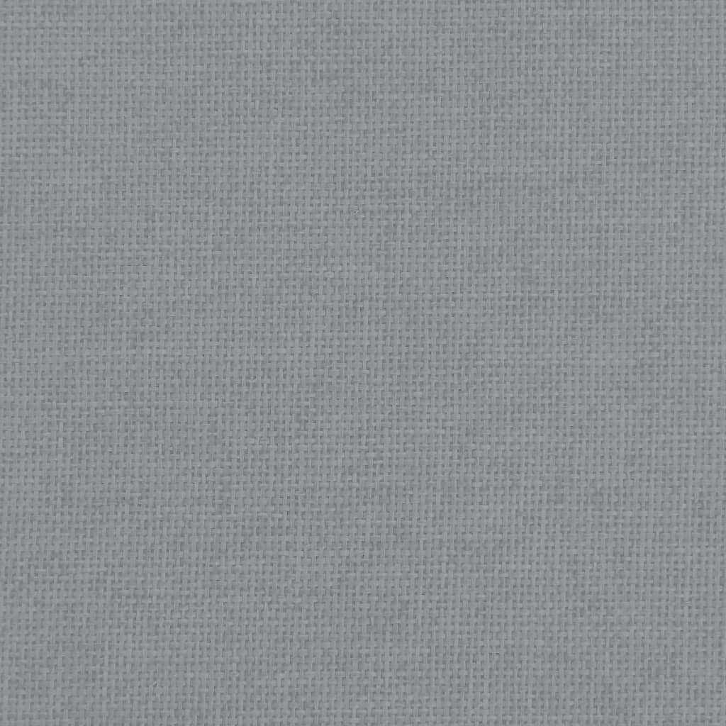 Hondenmand 50x40x30 cm stof lichtgrijs