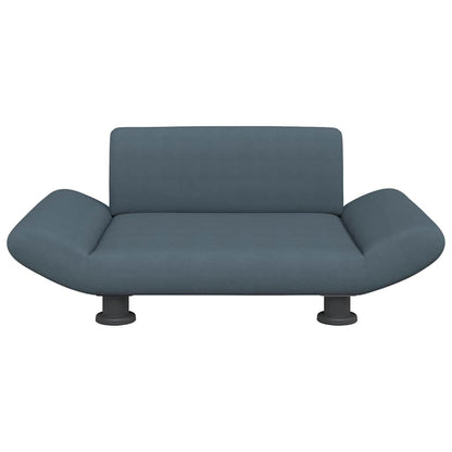 Hondenmand 70x45x28 cm stof donkergrijs