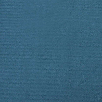 Hondenmand 70x48x22 cm fluweel blauw