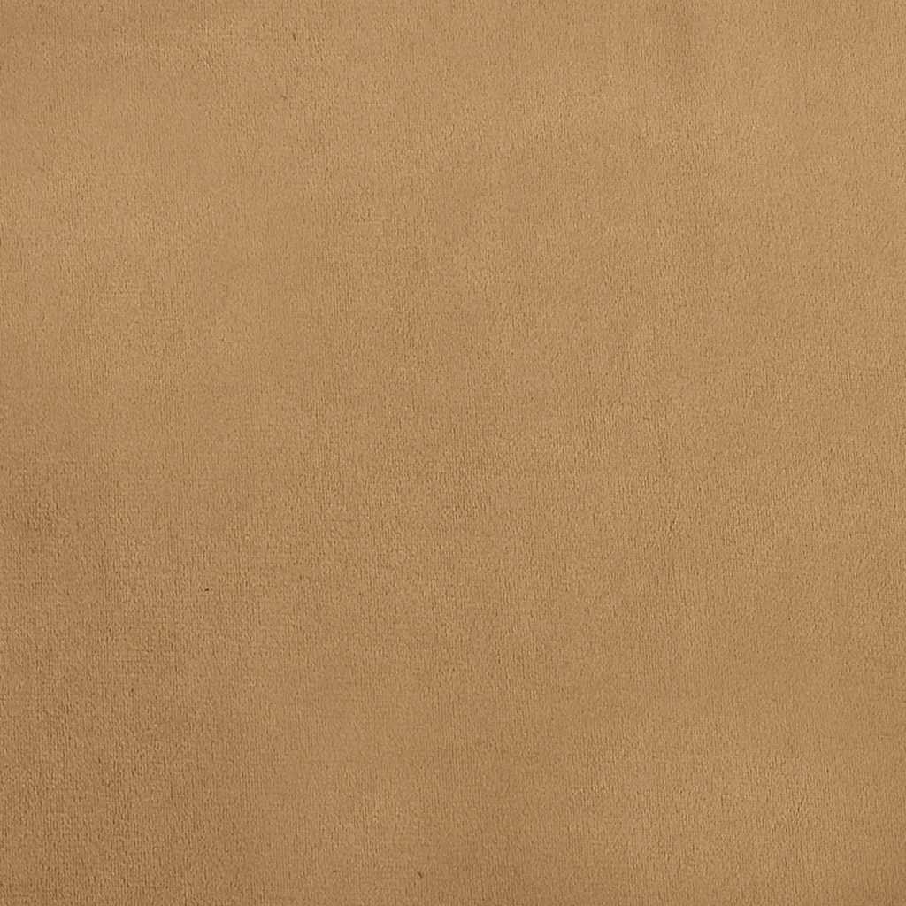 Hondenmand met verlengstuk 100x50x30 cm fluweel bruin