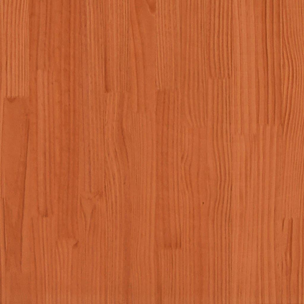 Hondenmand 105,5x75,5x28 cm massief grenenhout wasbruin