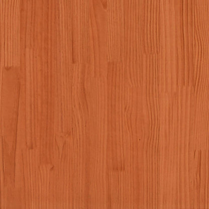 Hondenmand 105,5x75,5x28 cm massief grenenhout wasbruin