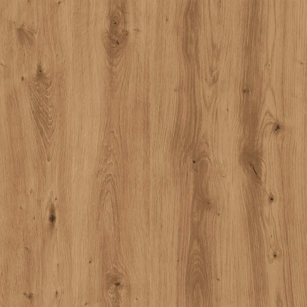 Hondenbench 45x62x59 cm bewerkt hout artisanaal eikenkleurig