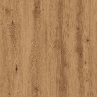Hondenbench 55x80x68 cm bewerkt hout artisanaal eikenkleurig